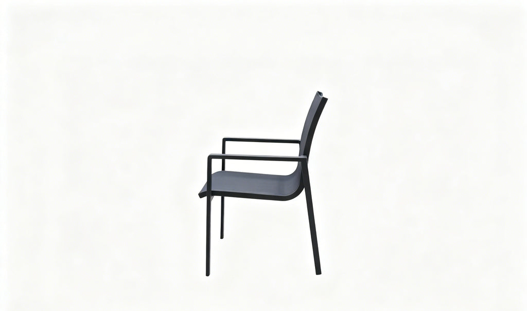Garda Dining Set - Dark Grey