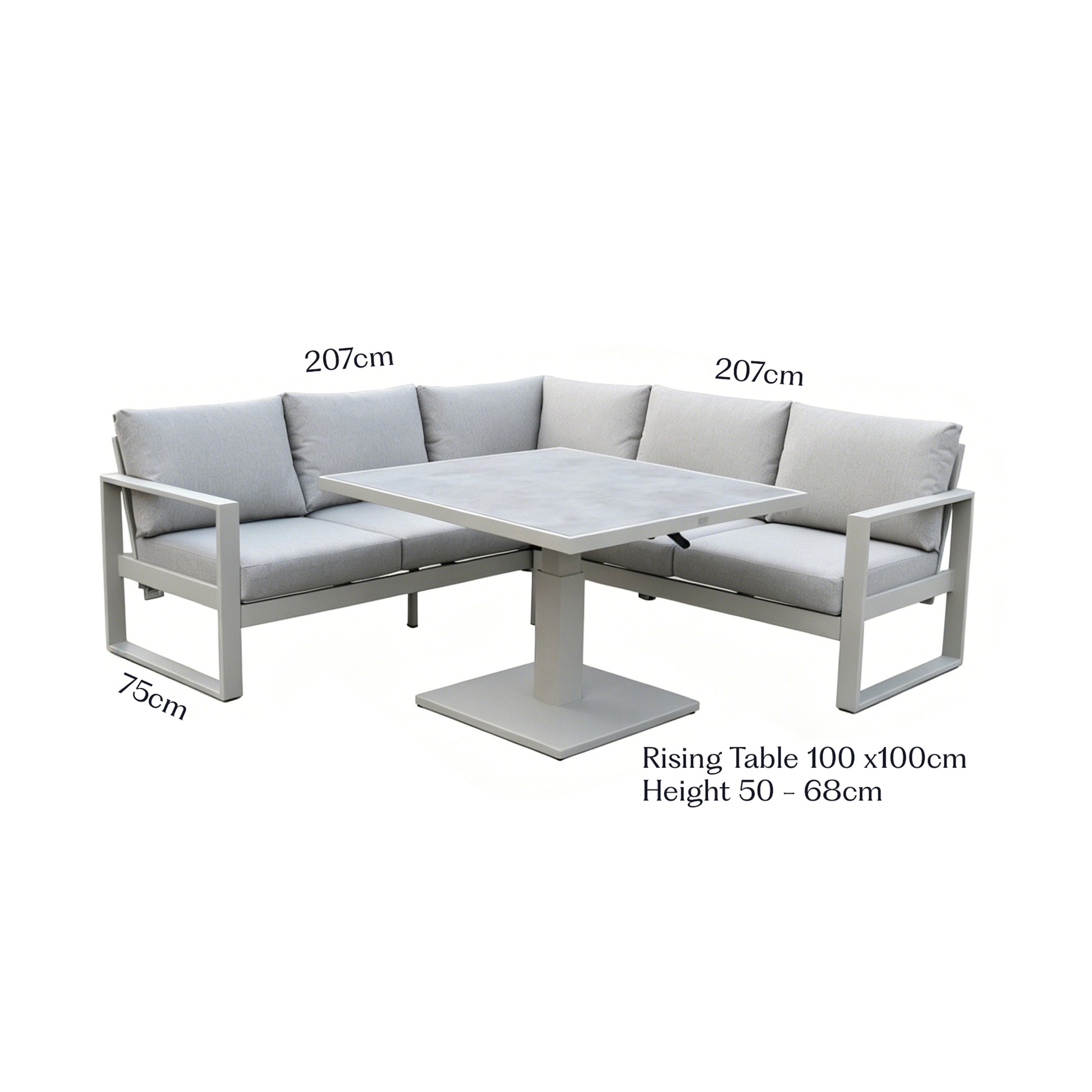 Como Stone Corner Set