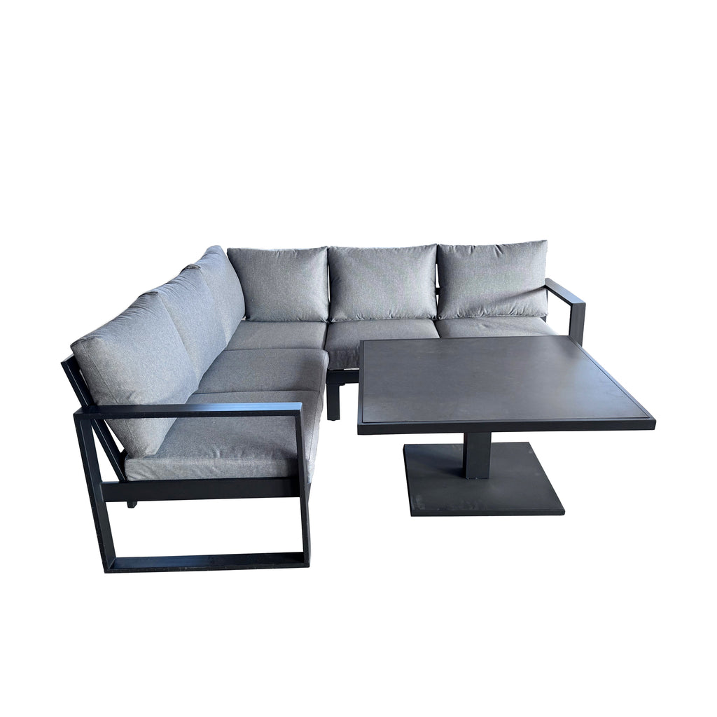 Como Corner Set - Dark Grey
