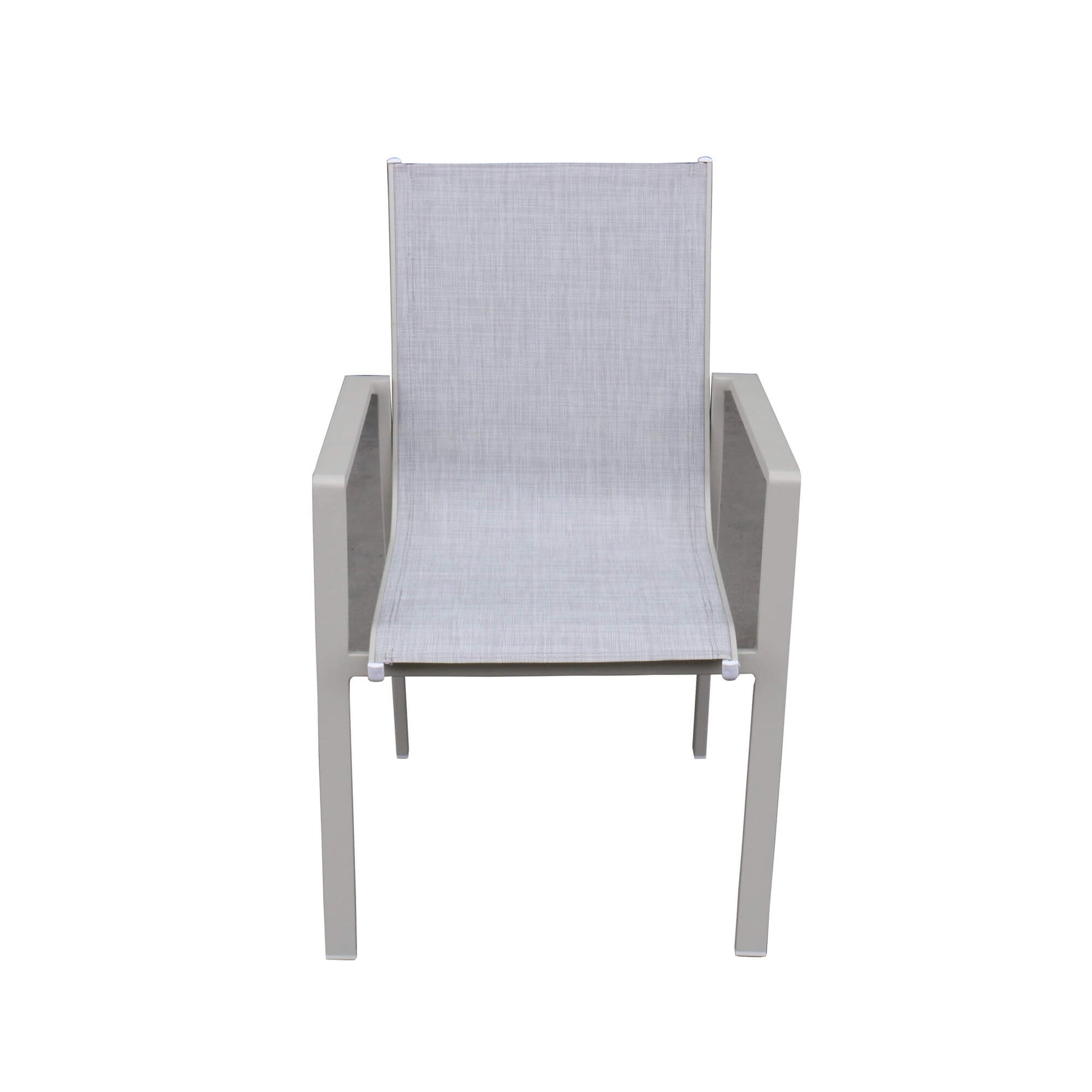 Garda Stone Outdoor Chair on a white background