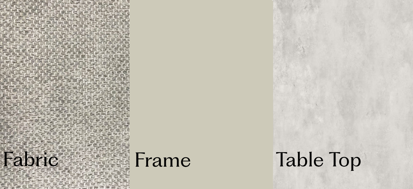 Como Stone L-Shaped Corner Set